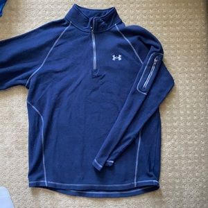 Men’s Under Armour Fleece Quarter Zip-Up - Navy